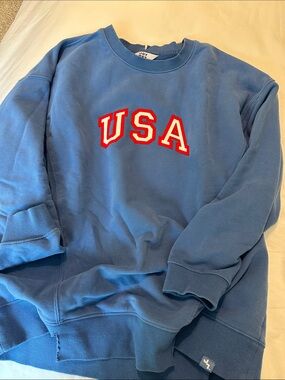 JoyLab USA Crewneck Sweatshirt - Blue